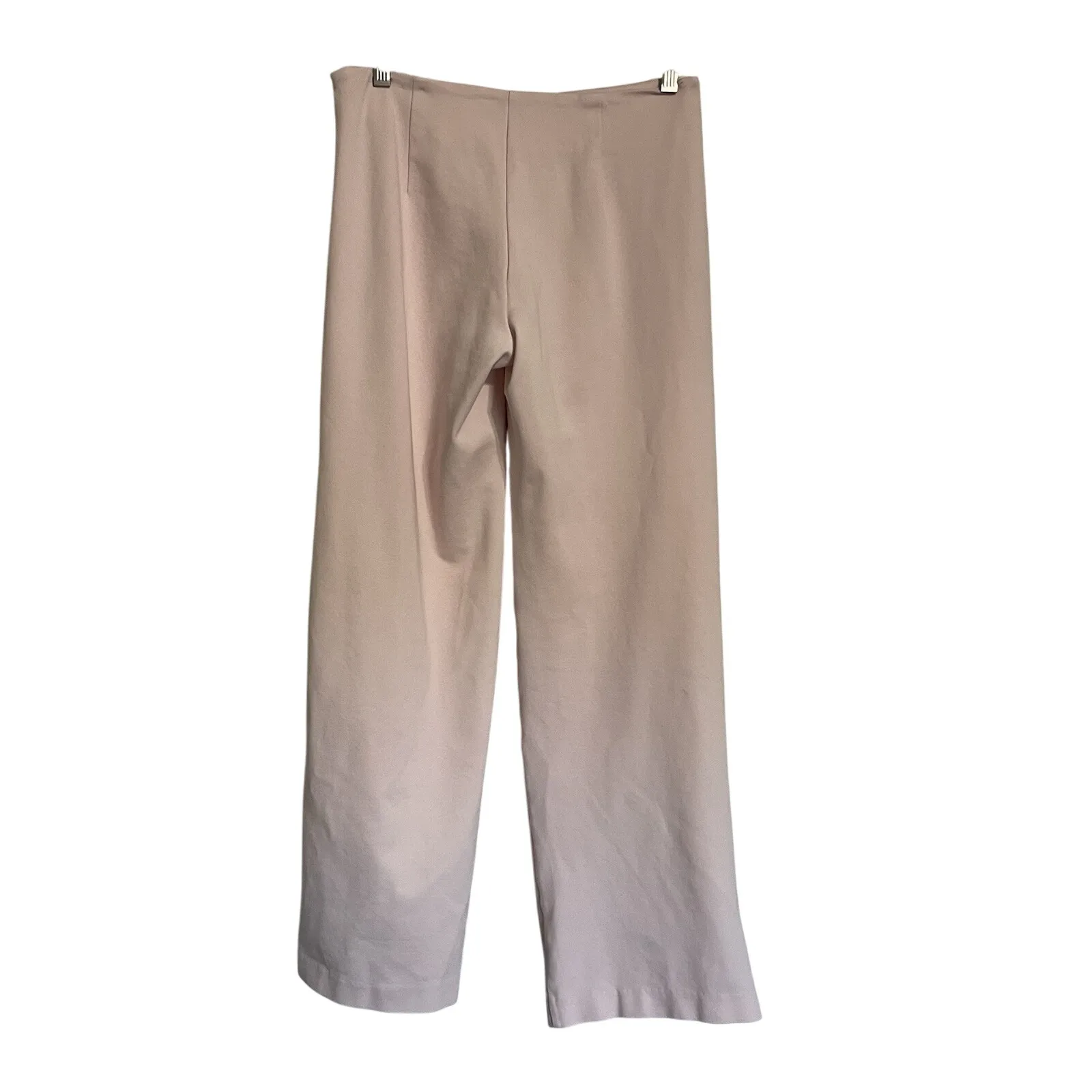 J McLaughlin Pale Pink Wide Leg Trousers Ladies Dress‎ Pants Career Minimalist 2 - Image 9