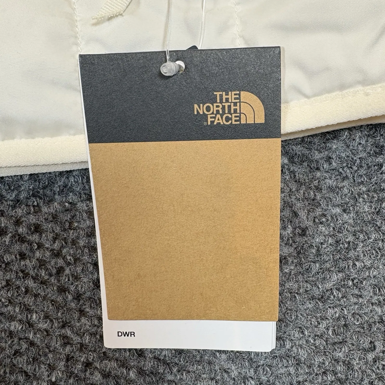 The North FaceJunction Insulated Jacket White Dune Womens Sz L Water Repel New - Image 4