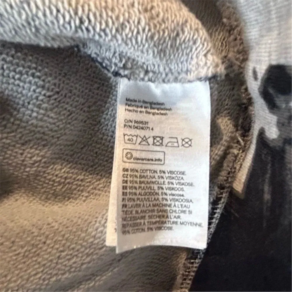 L.O.G.G. Women's Gray Floral Pullover Sweater Size S Casual - Image 9