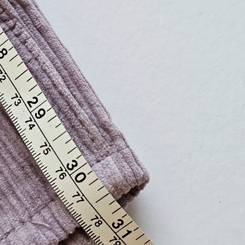 Empire Tori Seafog Wide Rib Corduroy Loose Fit Skate Pants Size 1 Purple - Image 15