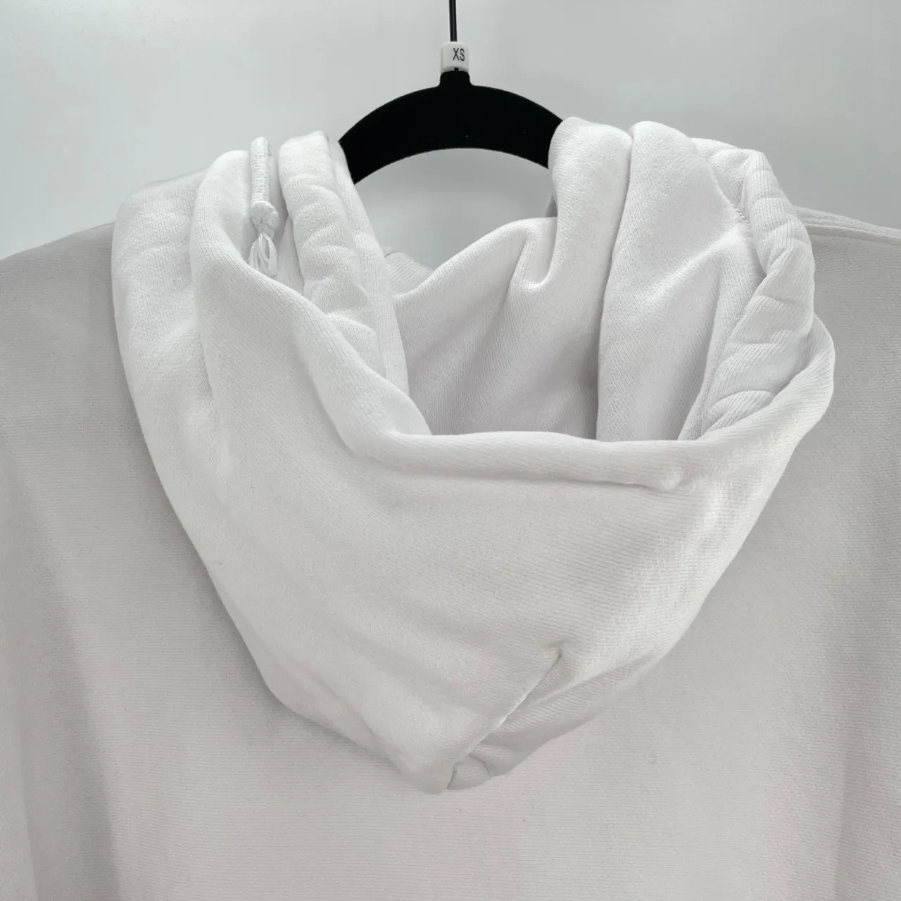 Champion Women's White Y2K Vintage Cropped Reverse Weave Hoodie Size M Gray Size M - Image 4