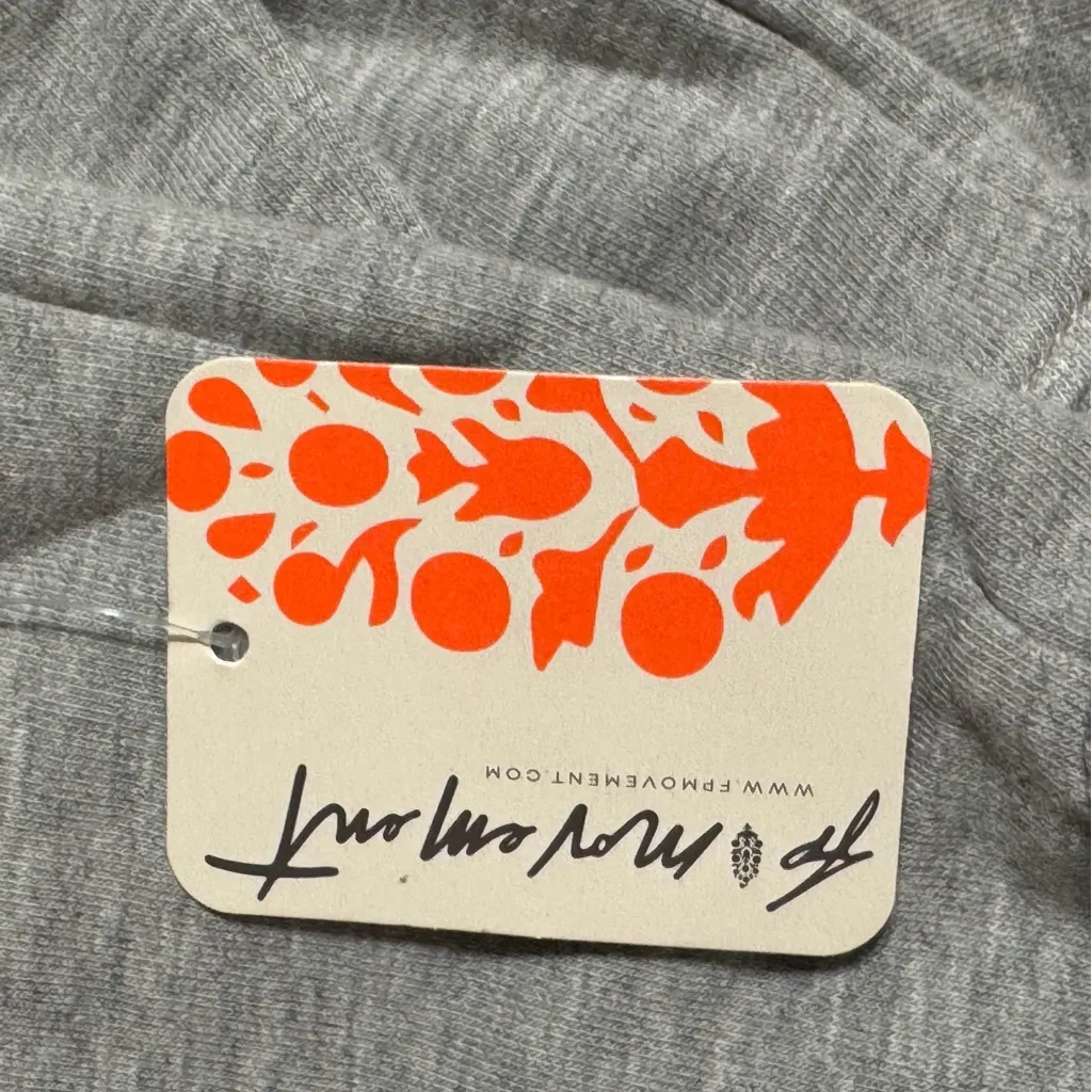 Free People Movement Baseline Zip Up Sweatshirt Jacket Gray Size XS - Image 15