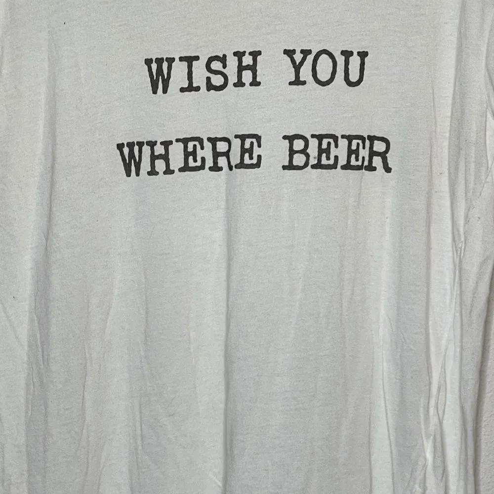 John Galt "Wish You Where Beer" T-Shirt - Image 13