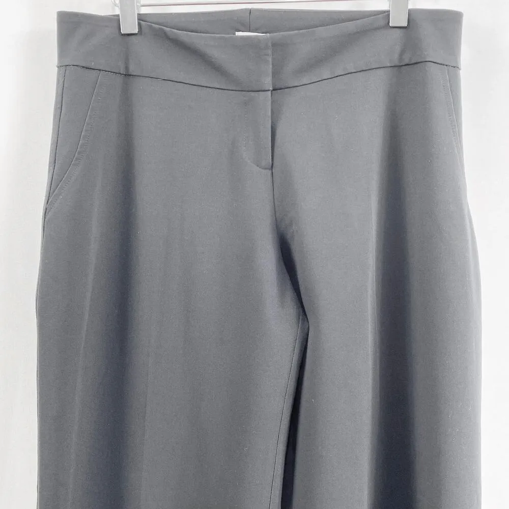 CACHE Vintage 90s Black Wide Leg Dress Pant Trouser Slacks - Image 7