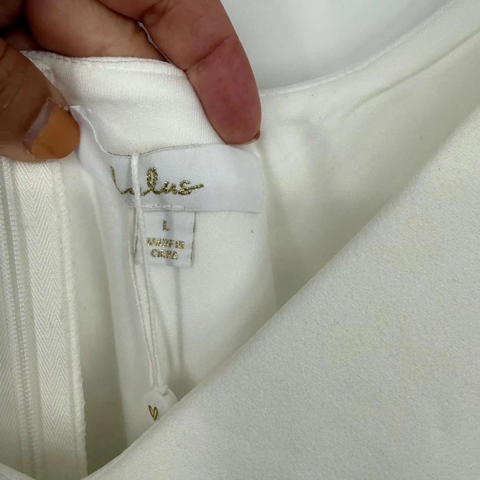 LulusInfinite Glory White Maxi Dress Size L Size L - Image 5