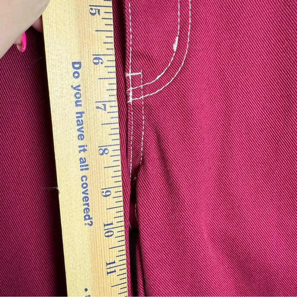 RSQ Women’s Y2K Grunge Baggy Loose Cargo Jeans Retro High Waist 28 - Image 12