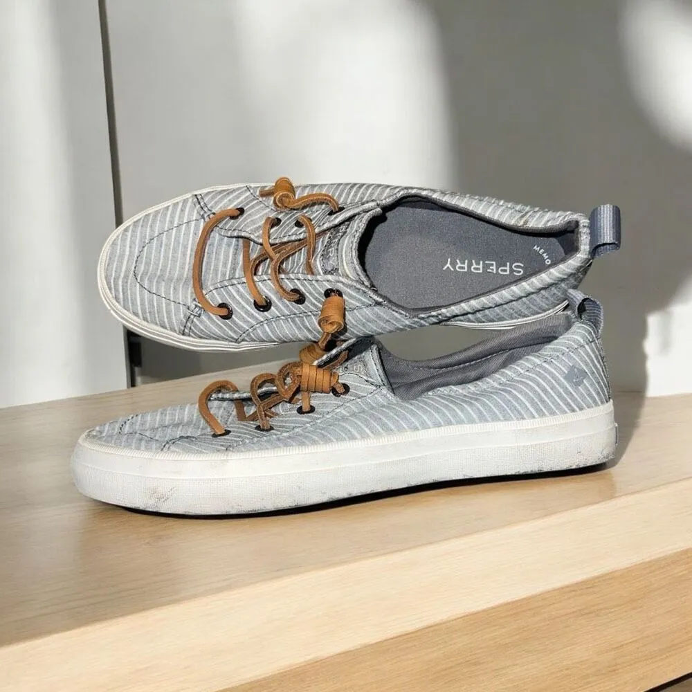 ✨Sperry Women's Crest Vibe Chambray Stripe Sz 8 Sneaker✨ - Image 8