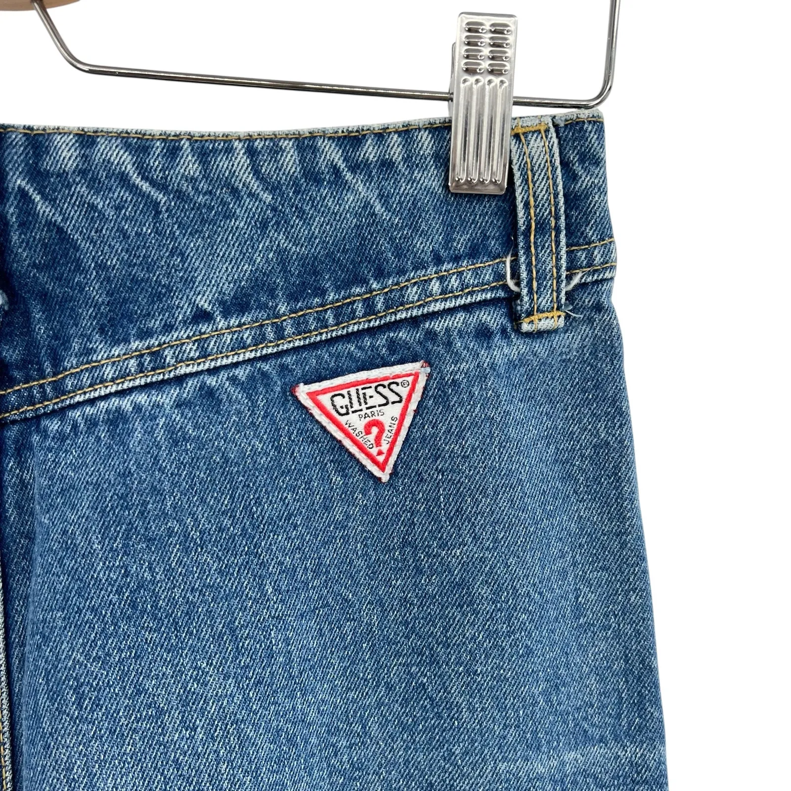 Vintage Guess Jeans Georges‎ Marciano 80s 90s Retro Cotton Denim Size 31 - Image 9