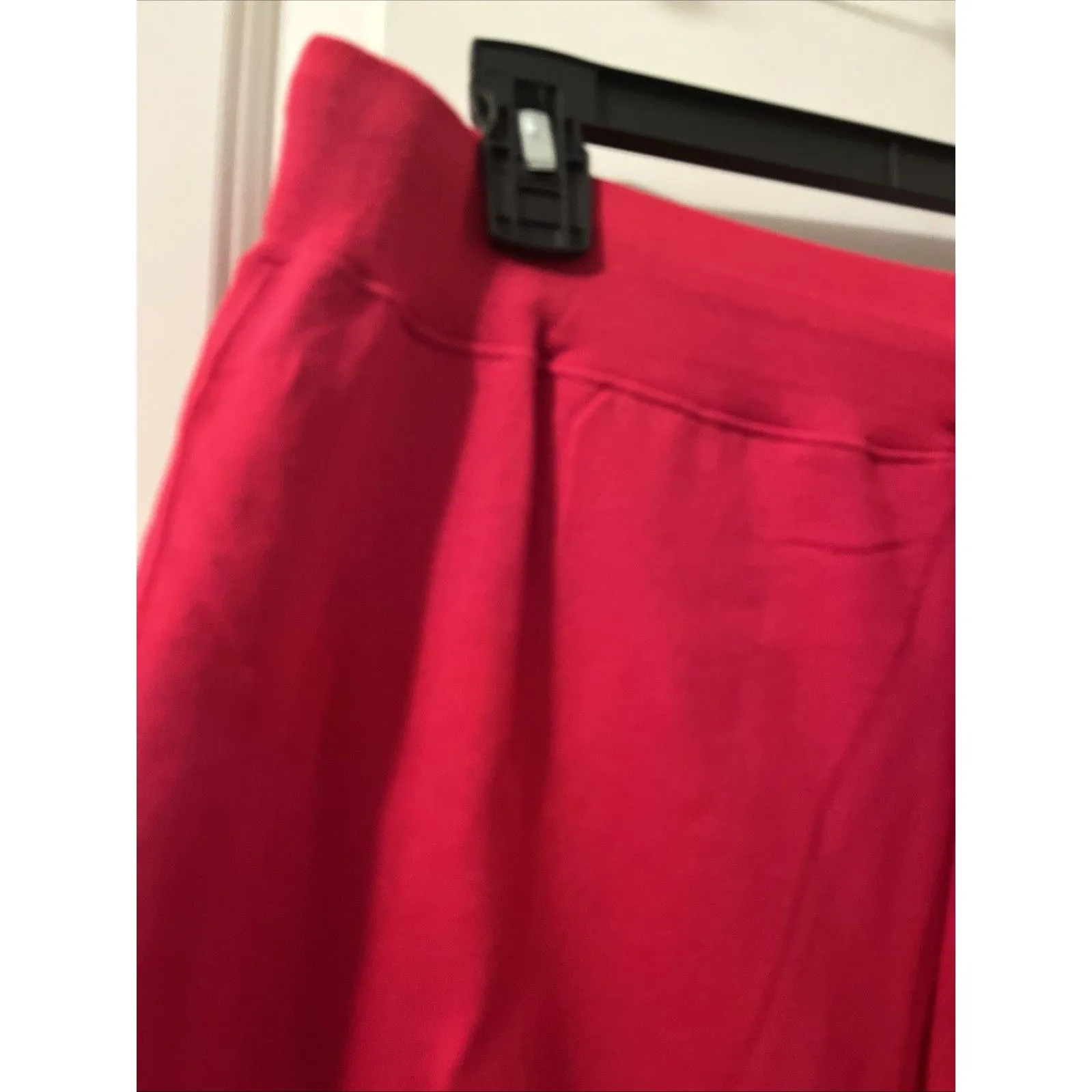Hanes Women's Open Leg Bottom Fleece Sweatpants Size 3XL 24-26 Red - Image 7