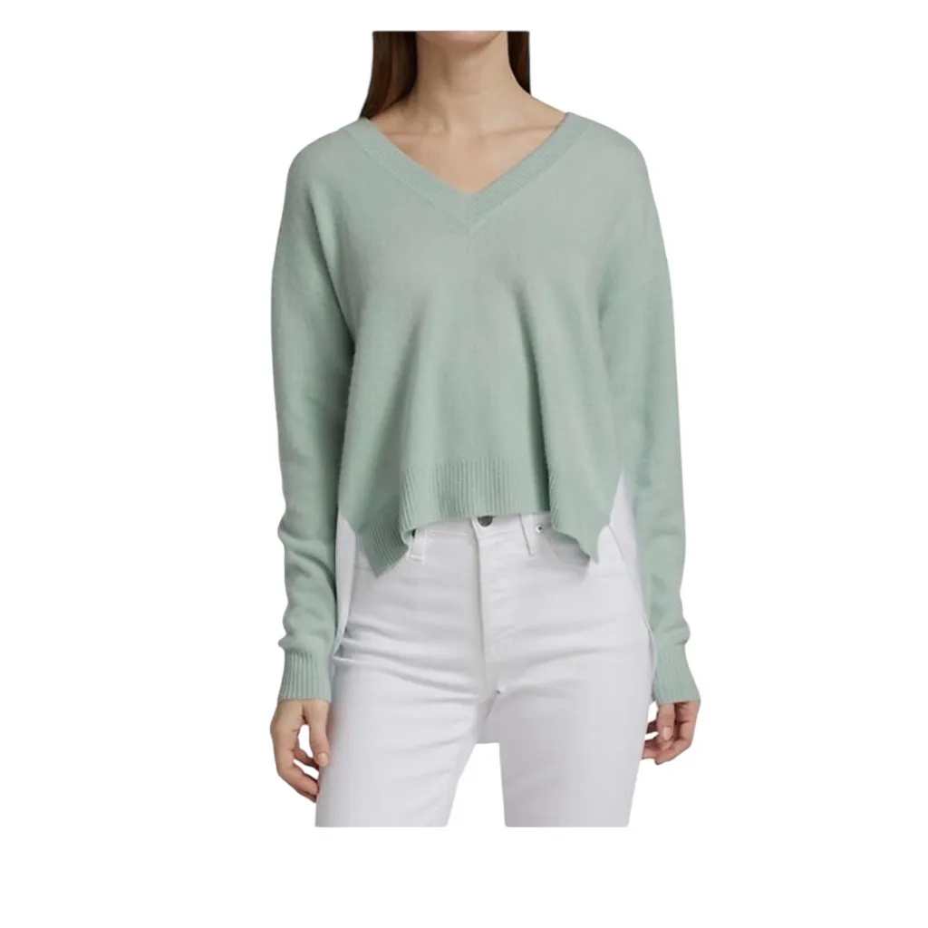 Naadam Cashmere Mixed Media Sweater Pink - Image 8