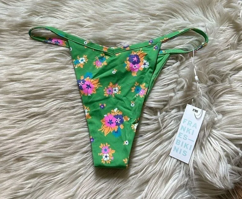 FRANKIE’S BIKINIS Binx Skimpy Bottom In Meadow - Image 4