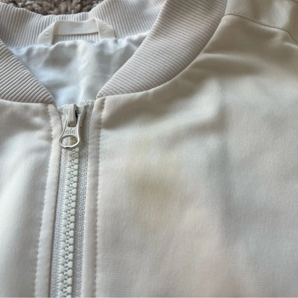 Prizewinner Cropped Bomber Jacket - Image 5