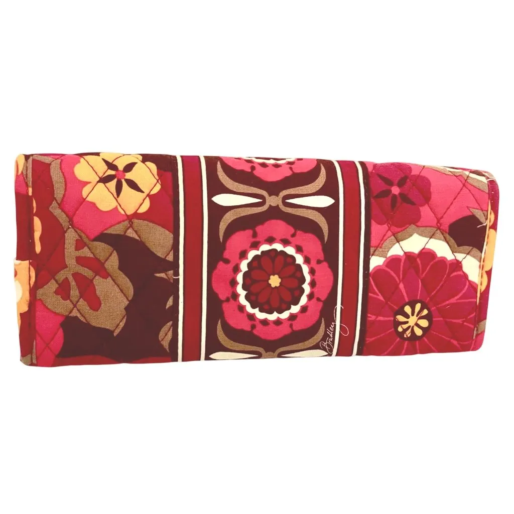 Vera Bradley Carnaby Floral Sleek Wallet Crossbody Purse Tri-Fold NO STRAP - Image 2