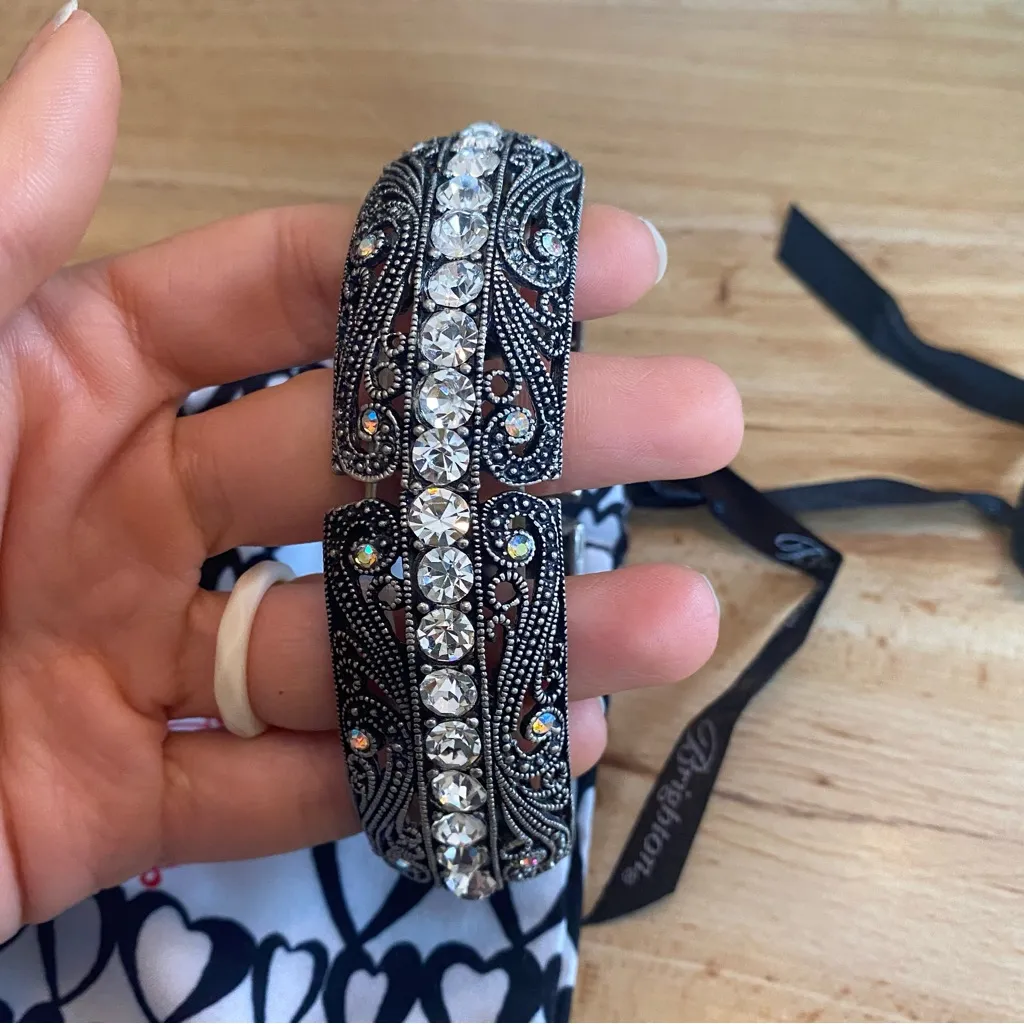Brighton Crystal Stretch Bangle Bracelet - Image 6