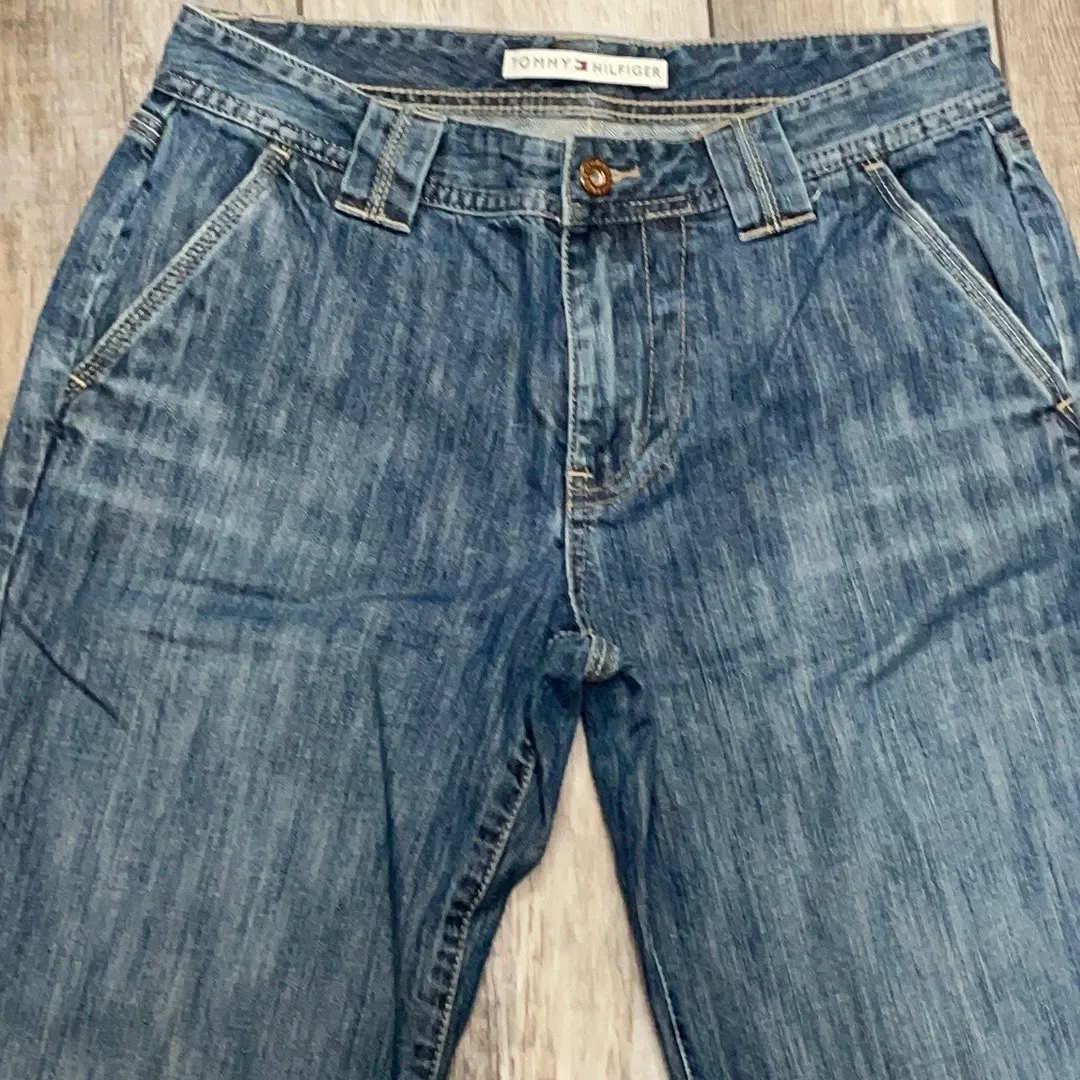 retro jean capris size 4 - Image 3