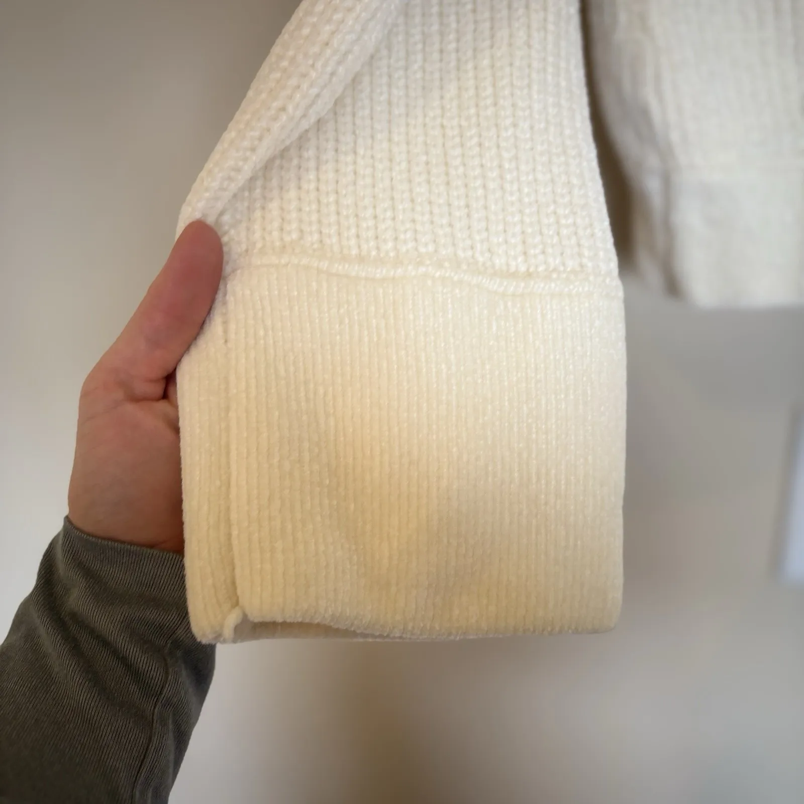 Prana Chavaney‎ Soft White Cowl Neck Long Sleeve Sweater Pullover Extra Small - Image 8