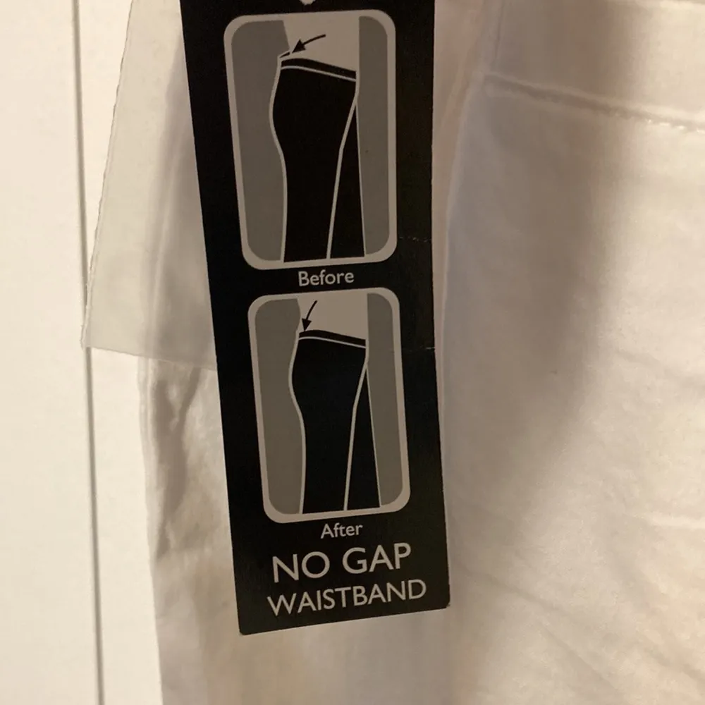 Kim Rogers Casual White No Gap Waist Band Shorts Women’s Size 10 NWT - Image 6