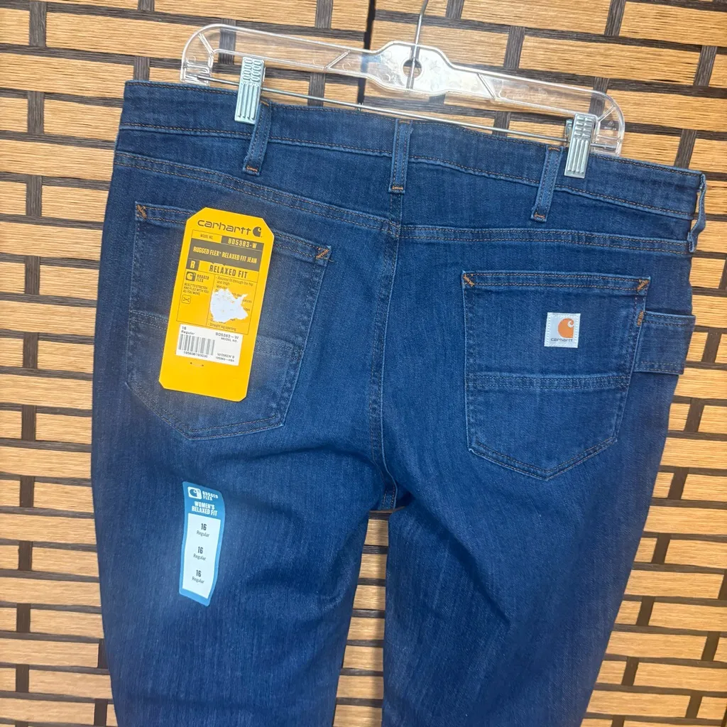Carhartt Rugged Flex Relaxed Fit Jeans‎ Size 16 - Image 5