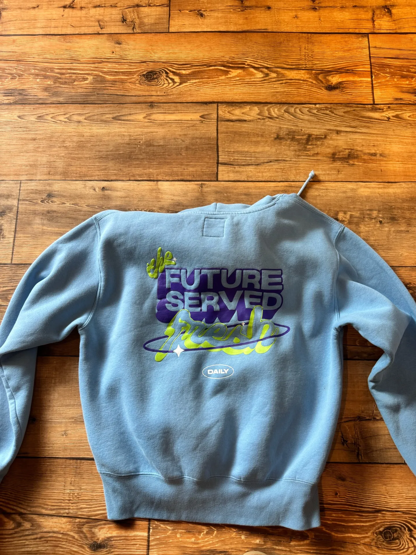 Poppi target blue sweatshirt XL - Image 3