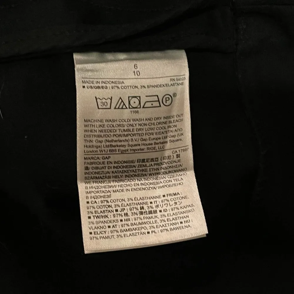 Gap Black Pleated Skirt with Grosgrain Ribbon Detail - Size 6 - Image 6