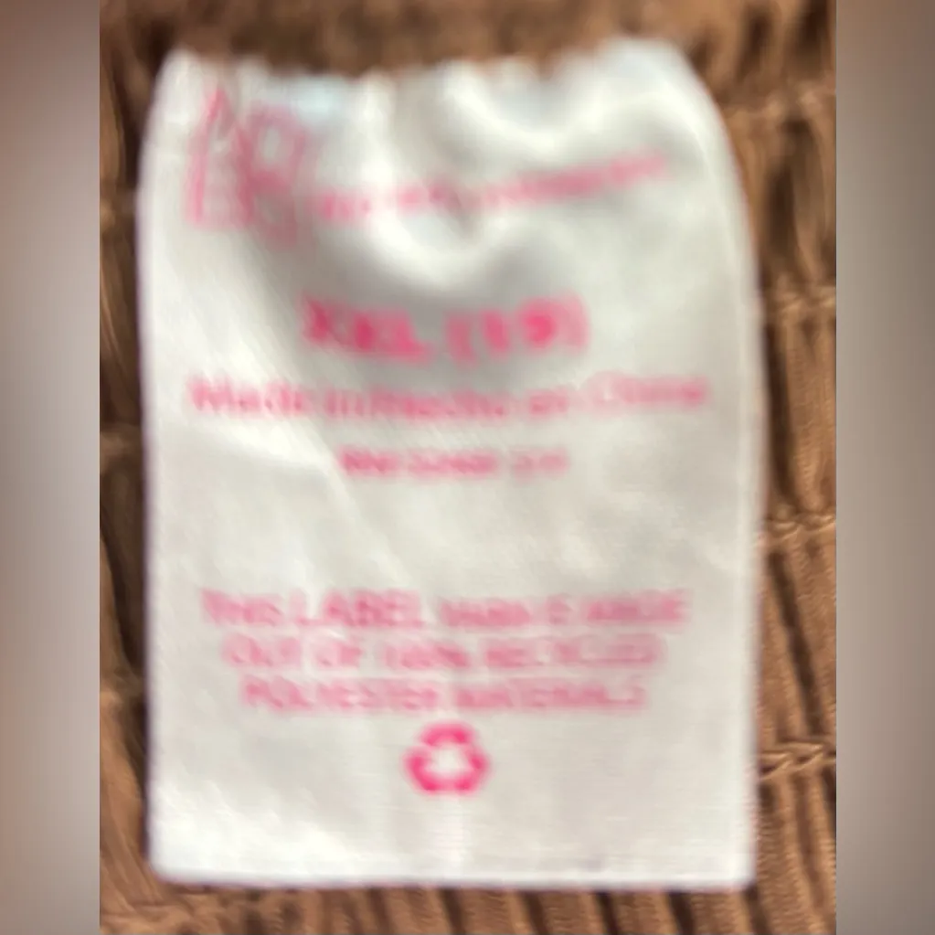 No Boundaries XXL Ribbed Gingerbread Brown Ribbed Jumpsuit - Image 8