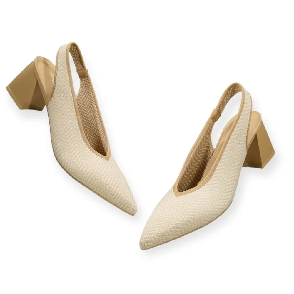 Vivaia Ivory Chevron Pointed - Image 16