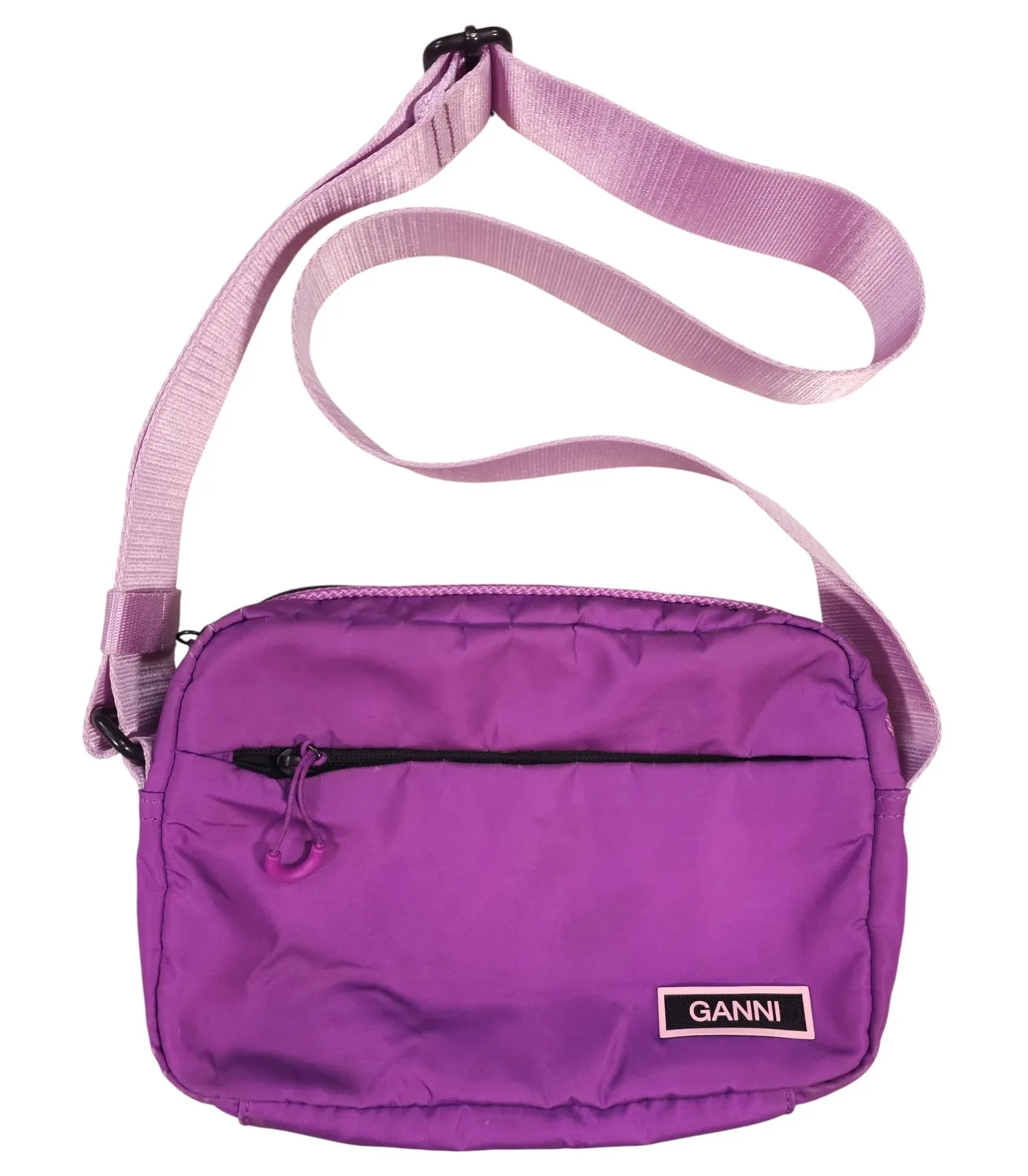 Ganni Tech Festival Crossbody Bag Purple - Image 1