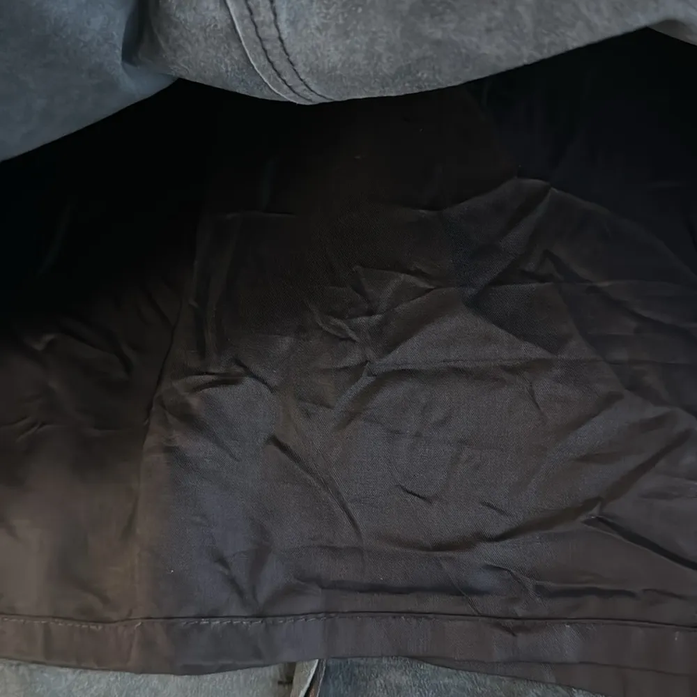 Worth New York ladies black 100% leather lined skirt size 10 - Image 12