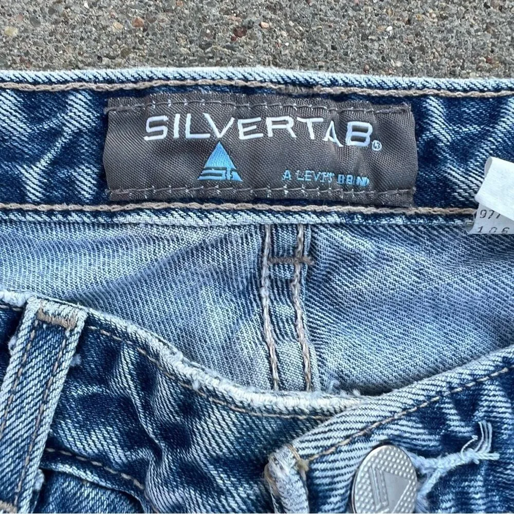 Vintage Y2K Levi’s Silvertab Low Dip flare jeans Women’s 7M - Image 7