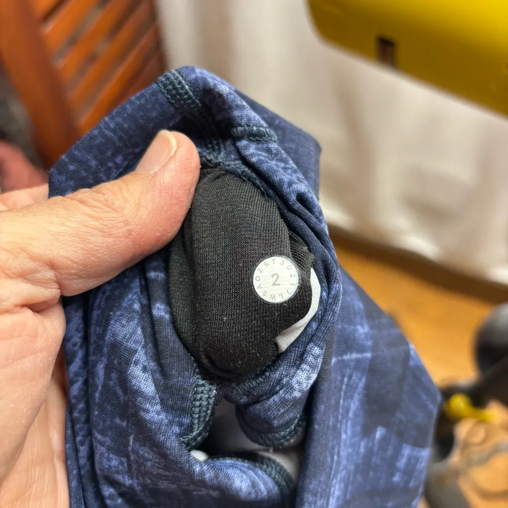 lululemon‎ athletica Blue Patterned Leggings - Image 7