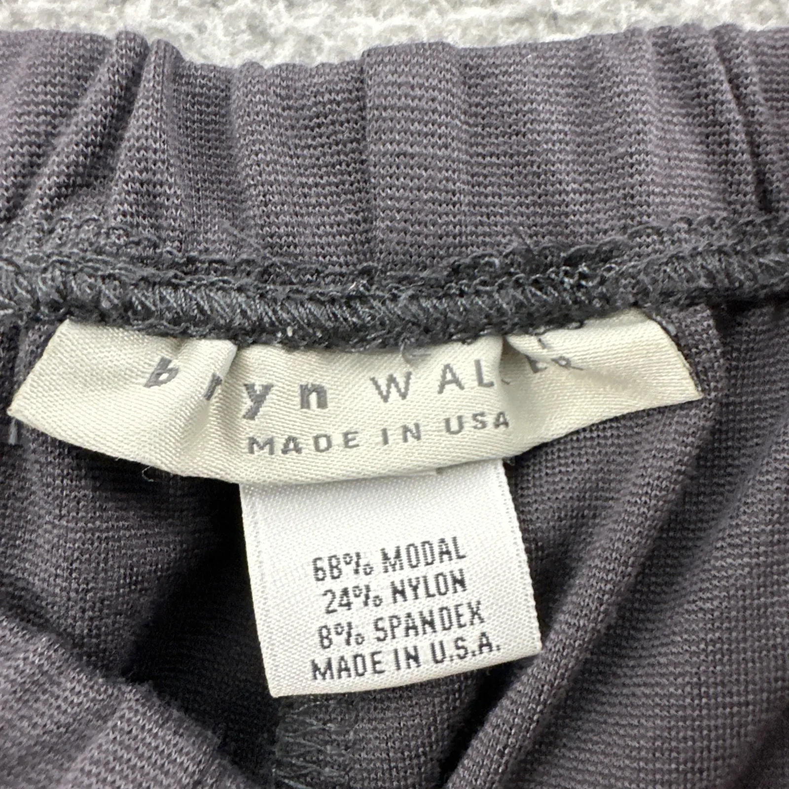 Bryn Walker Pull On Ponte Pants Gray Modal Stretch Boho Casual Women's Medium - Image 4