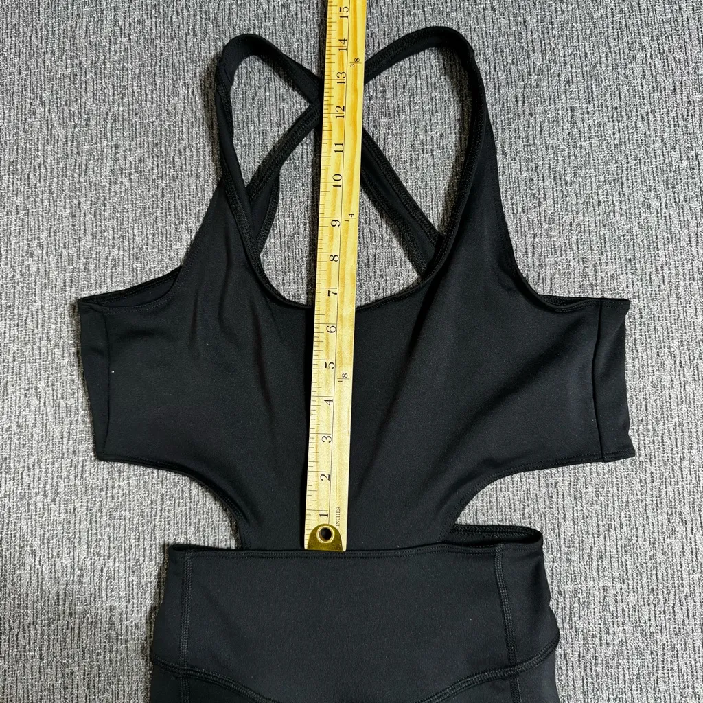 Free People FP Movement Back It Up Jumpsuit Black - Image 14