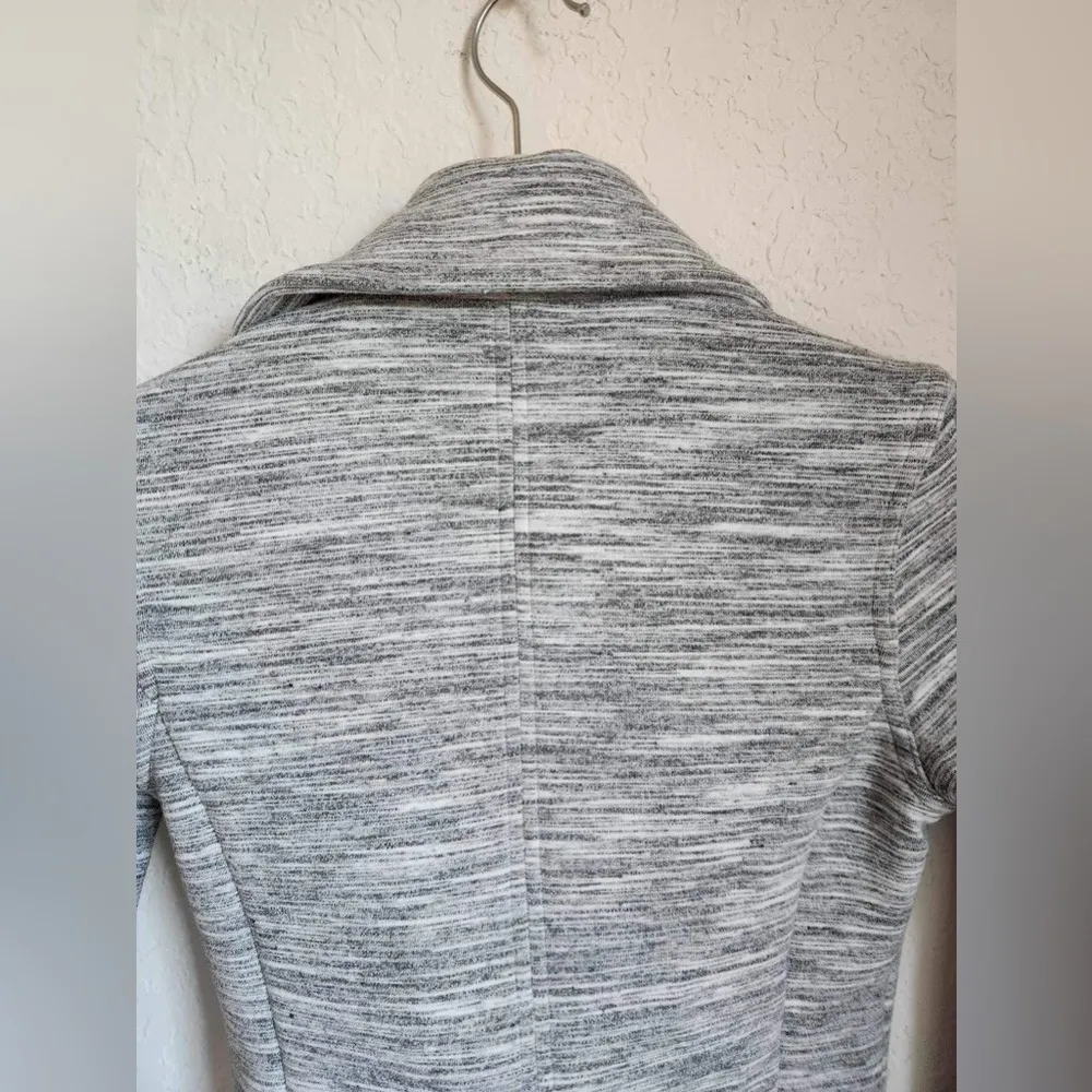 ATHLETA Gray Moto City Limits Asymmetrical Jacket Size XXS - Image 7