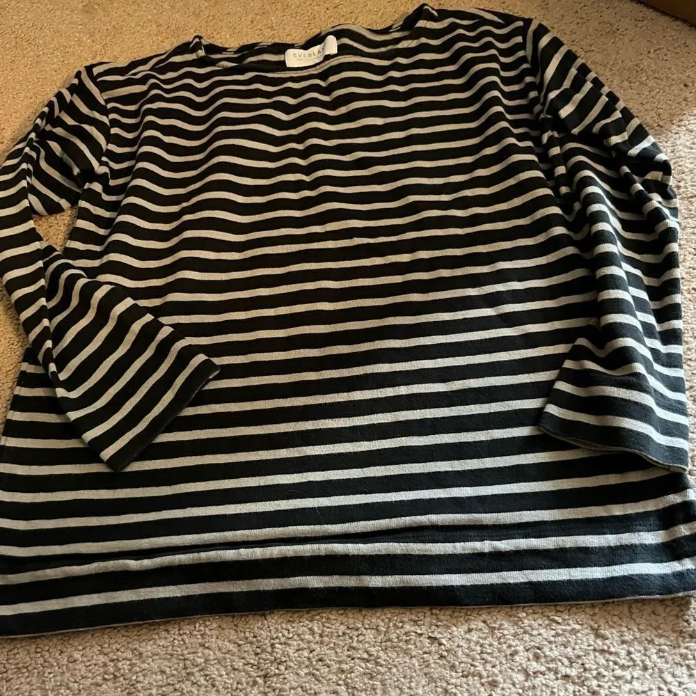 Everlane  small striped blouse - Image 5