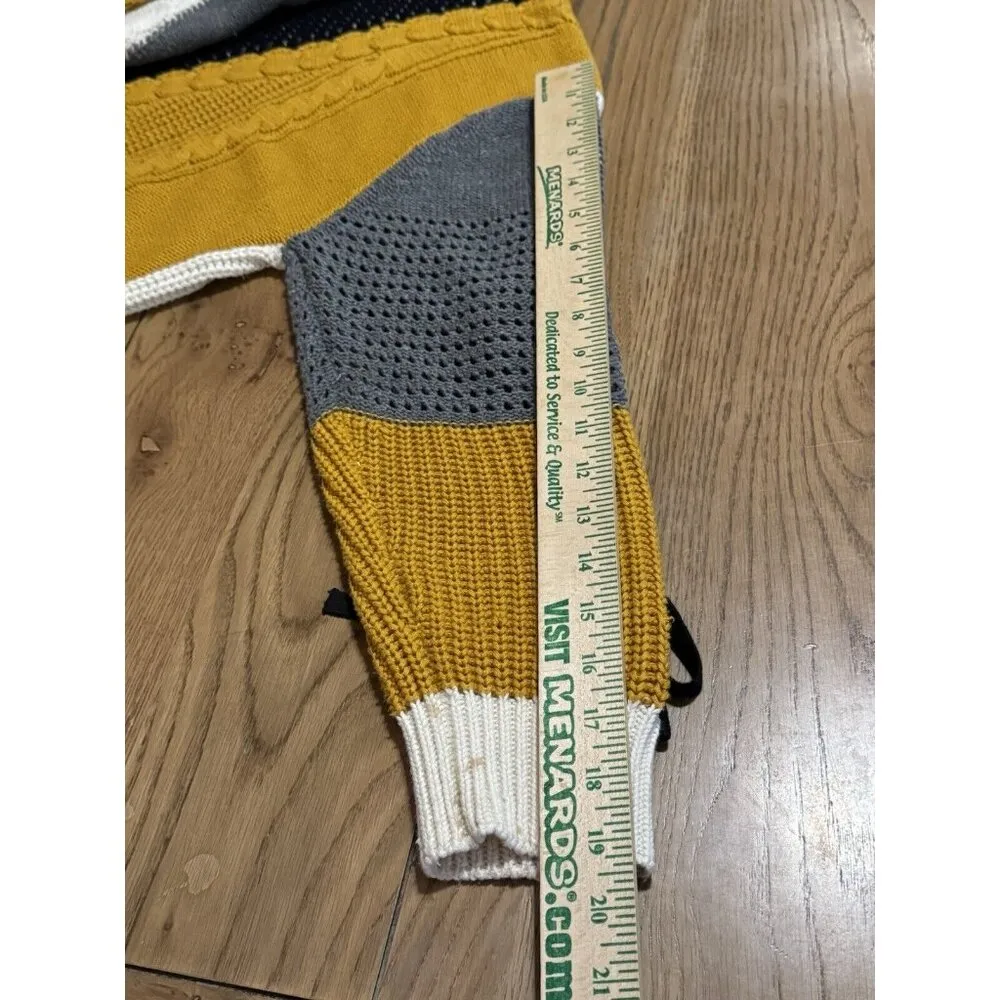 Dex Sweater Women Size 1X Boho Hippie Peasant Cottagecore Distressed City Modern - Image 13