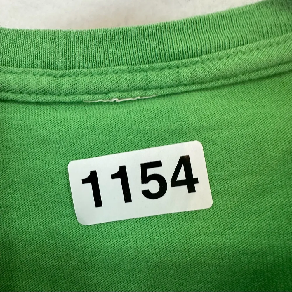 Feeling Lucky Today St Patrick’s Clover Short Sleeve T Shirt Womens Small Green - Image 8