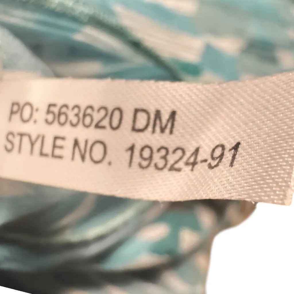 Seraphine Maternity Beaded Beach Cover Up Kaftan Blue Aztec Medium Size undefined - Image 8