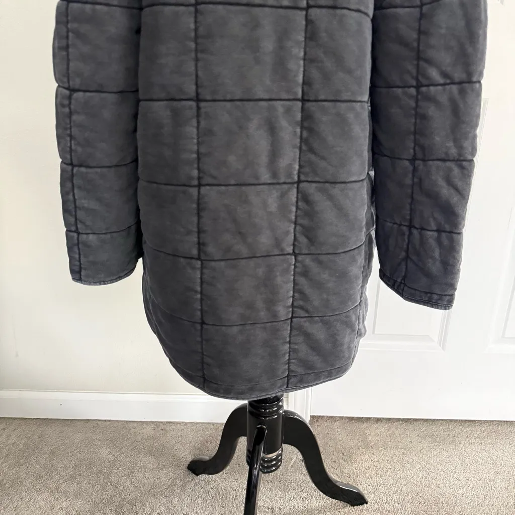 NWT Forever 21 Quilted Coat size small - Image 6