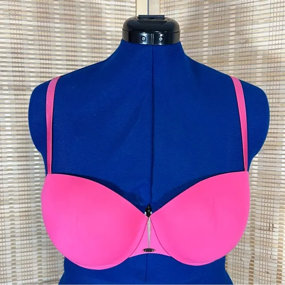 Victoria’s Secret Uplift Demi Bra, Size: 34D Pink Size 34 D - Image 2