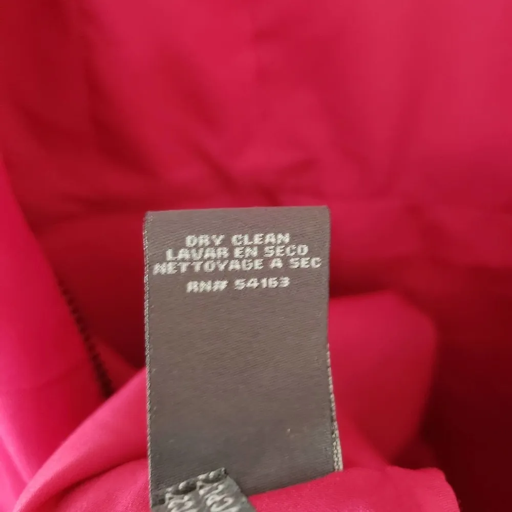 Vince Camuto Wrap Style Flowy Sleeveless Valentines Dress Red 4 - Image 9