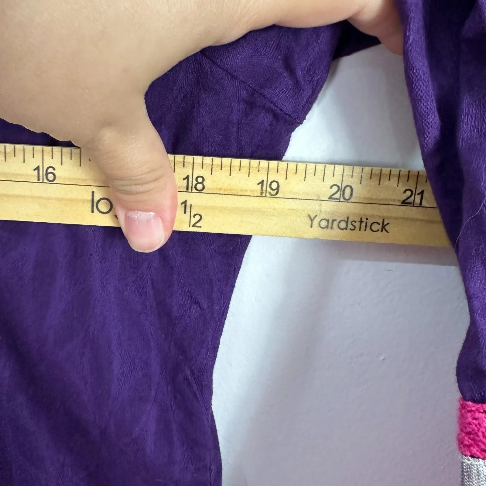 Srishti Womens M Purple Pink Embroidered Cotton Kurta Tunic Boho Festival Ethnic Size M - Image 8