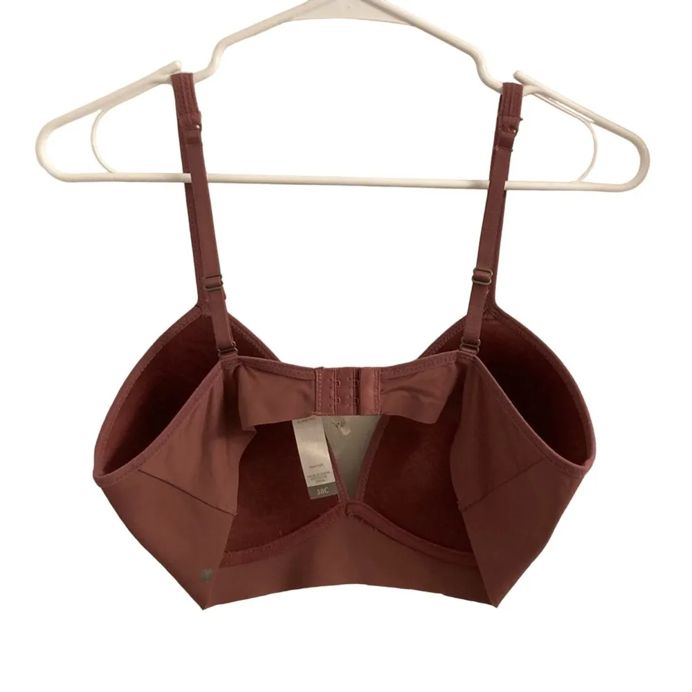 Lucky Brand Wire Free T-Shirt Bra in Mauve 38C - Image 2