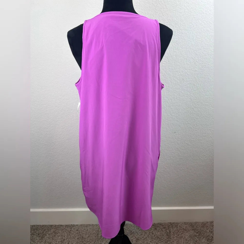 NWT: Lou & Grey Wanderweave Zip Dress Size Large - Image 4