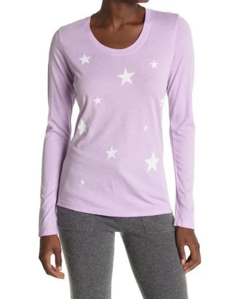 Sundry Lilac Top Stars Print size 2 M - Image 2