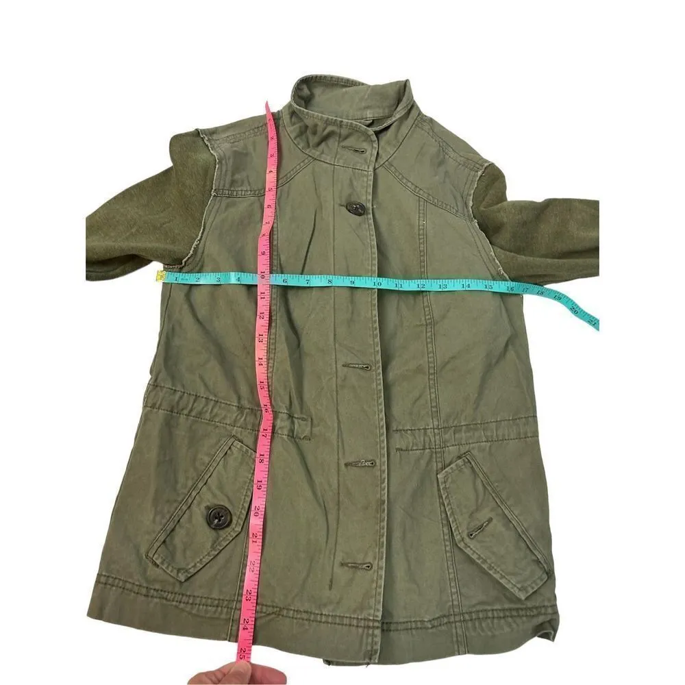 Aeropostale green Utility Jacket size small jacket - Image 9