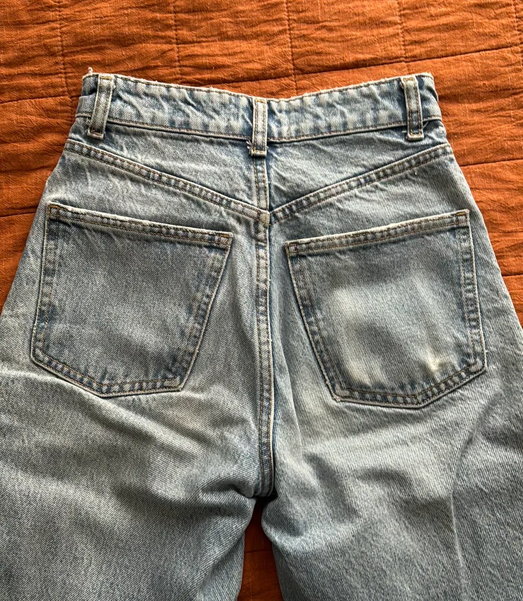 ZARA High Rise Wide Leg Jeans - Image 8