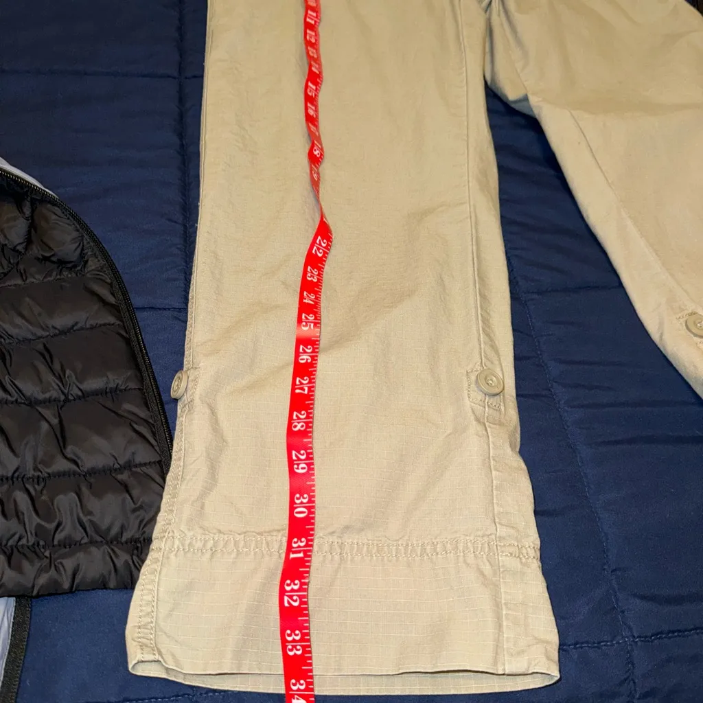 The North Face cargo pants, size 4 ‎ pockets, wide leg/ankle. - Image 10