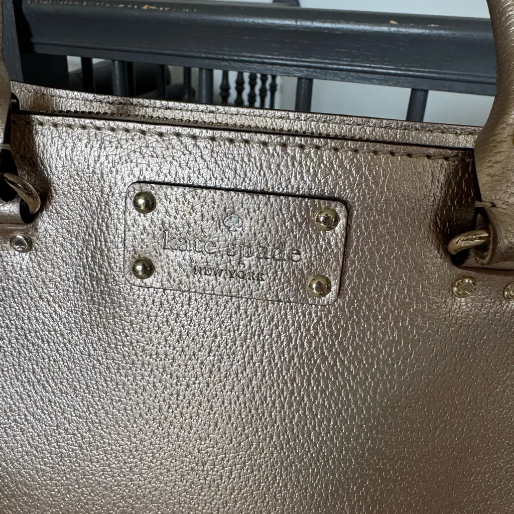 Kate Spade New York Wellesley Quinn Handbag- Champagne - Image 2