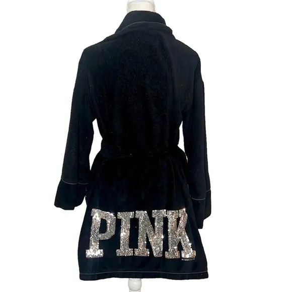 PINK Victoria’s Secret Sequin Bling Robe - Image 2