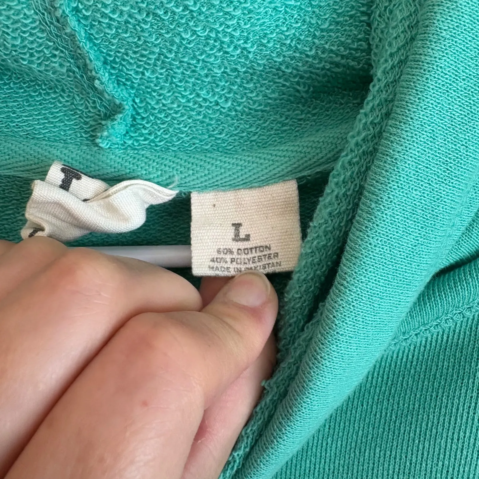 Duluth Pack Sweatshirt Cowl Neck Pullover Green‎ Womens Size Large Green - Image 2